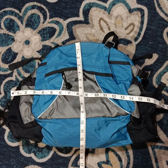 Vintage EMS blue hiking day pack waistpack belt bag